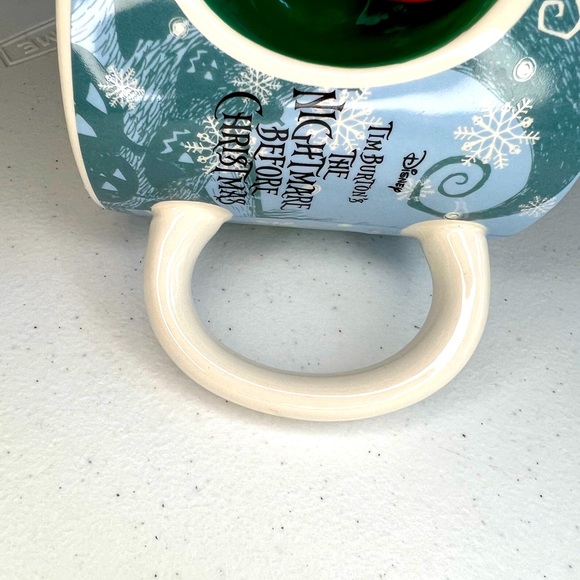 Nightmare Before Christmas Santa Jack & 3D Movable Sally Head Coffee Cup - Picture 7 of 8